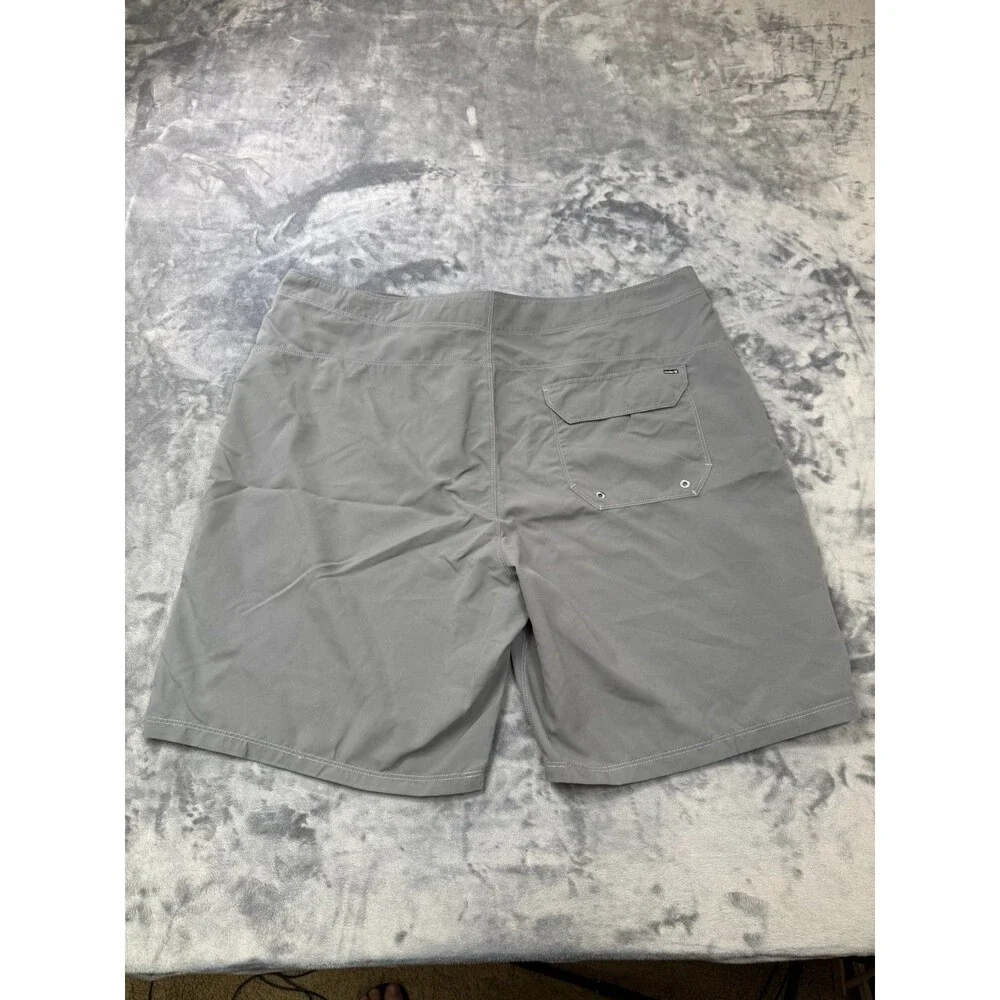 Hurley OAO 2.0 BDST 21 Men's turquoise Solid Board Shorts 40 Drawstring Pocket